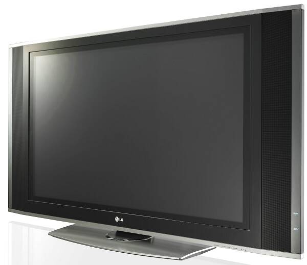 Телевизор серый 32