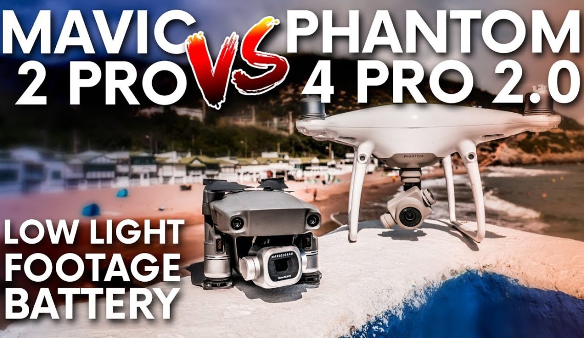 השוואה בין Phantom 4 PRO ל Mavic 2 PRO