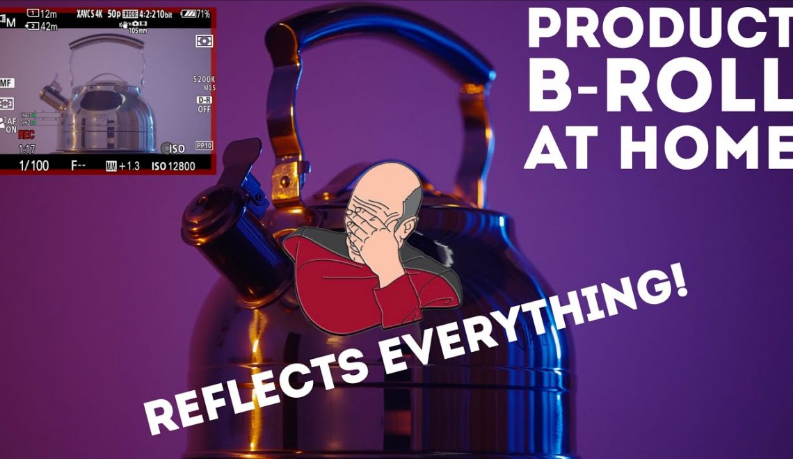 צילום מוצרים בבית