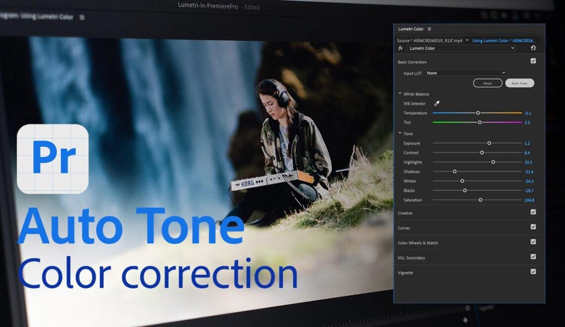 תיקון אוטומטי לצבע בפרמייר פרו