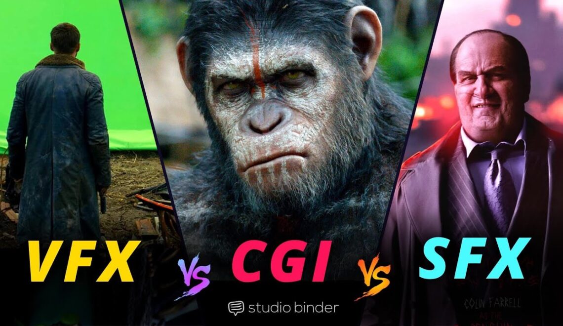 ההבדל בין CGI, VFX וSFX