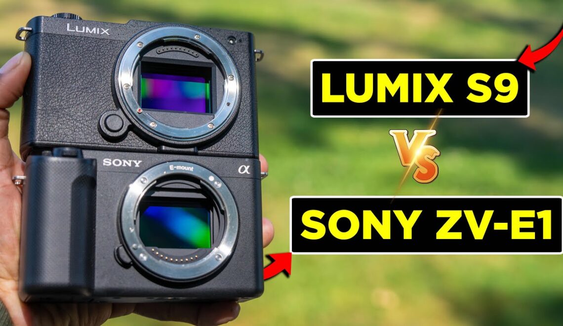 השוואה בין Lumix S9 ל ZV-E1