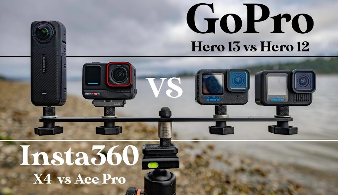 ראש בראש GoPro לבין Insta360