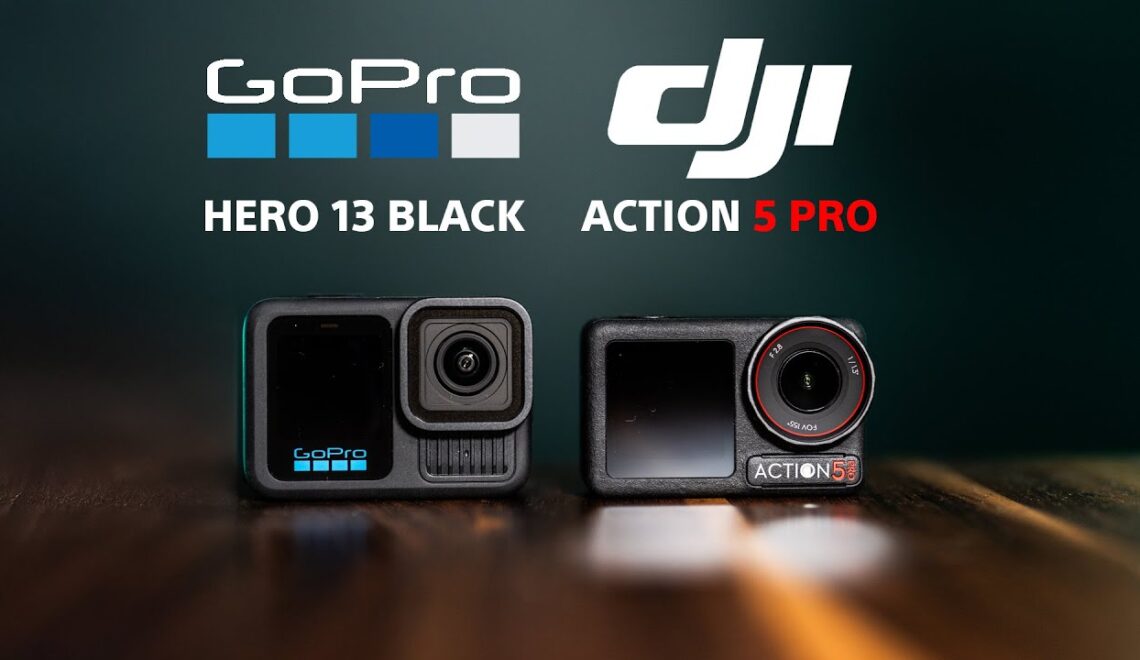 השוואה בין Action 5 PRO ל HERO13 Black