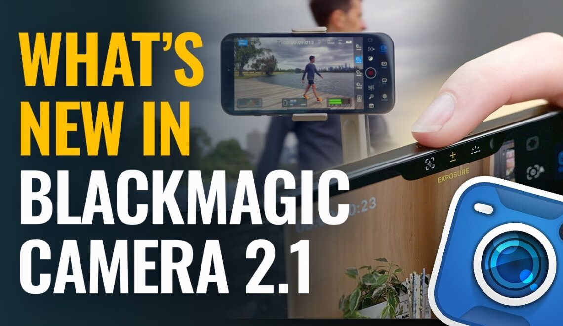 גרסה 2.1 לאפליקציה של BlackMagic לאיפון