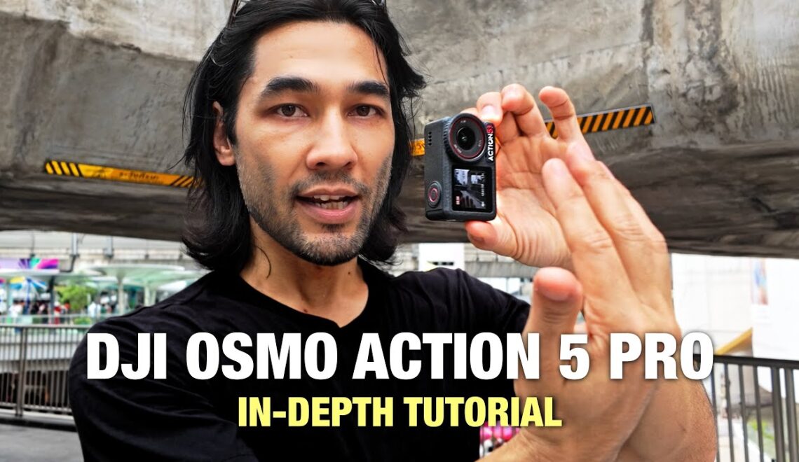 הגדרות ותנועה עם OSMO Action 5 PRO