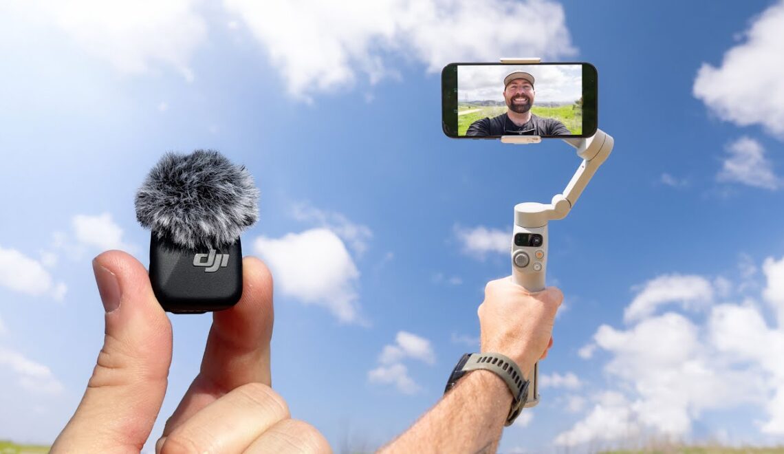 עבודה עם MIC MINI בשילוב מייצבים