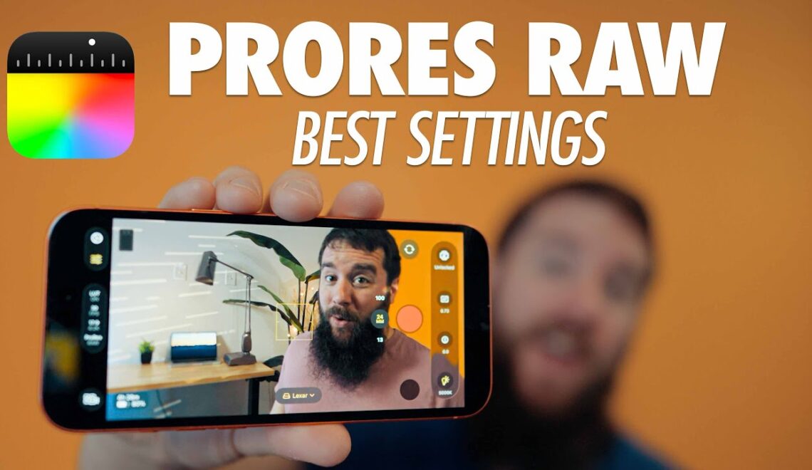 הגדרות ProRes RAW באיפון 17