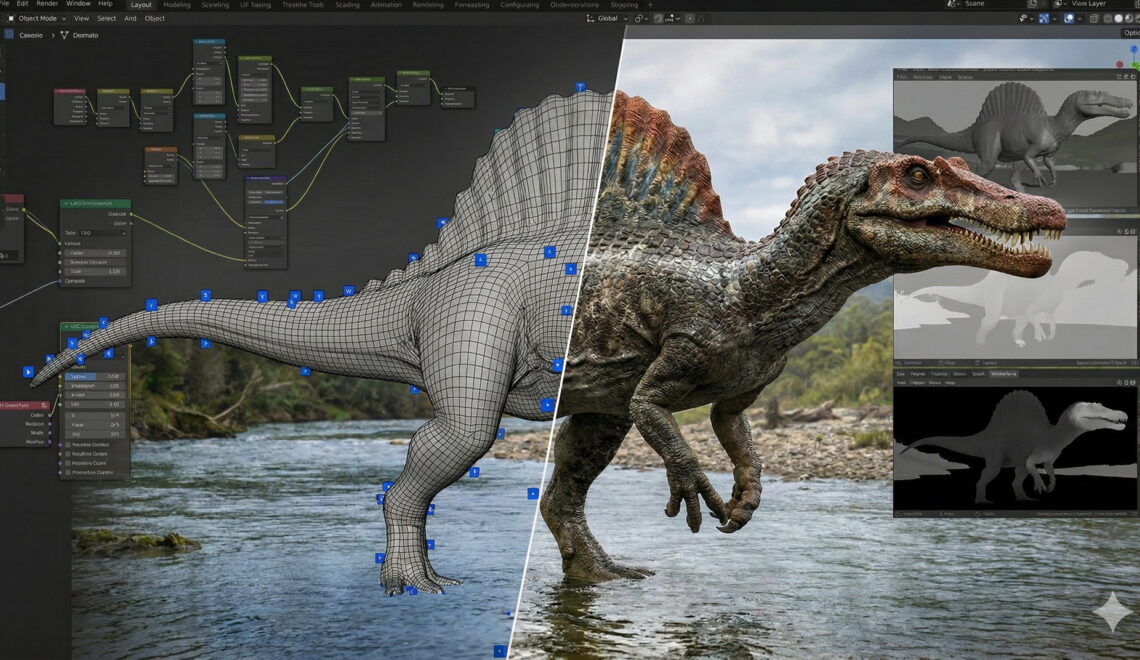 מאחורי הקלעים: כך הפיחו חיים בדינוזאורים