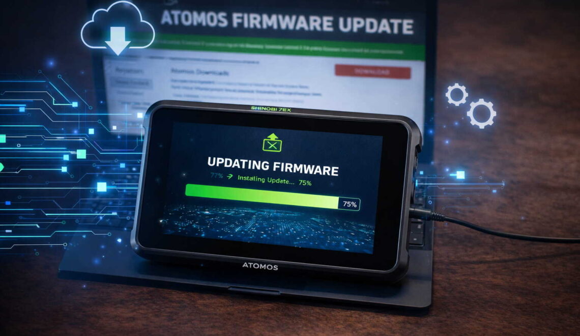 עדכון חומרה למסכי Atomos