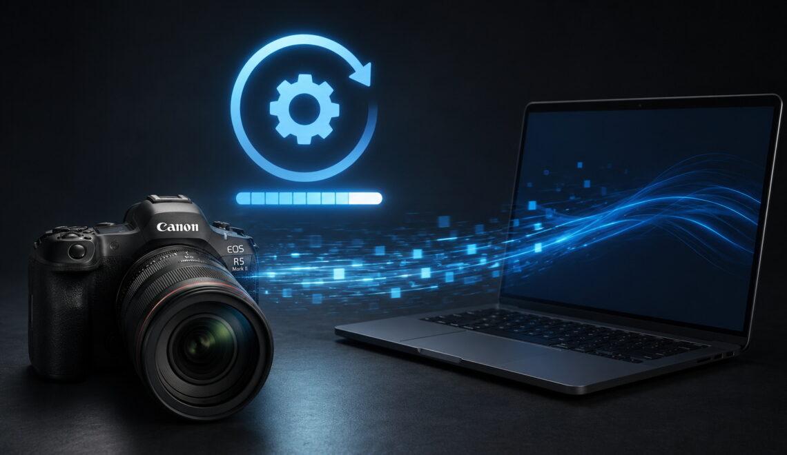 עדכון קושחה למצלמת EOS R5 Mark II