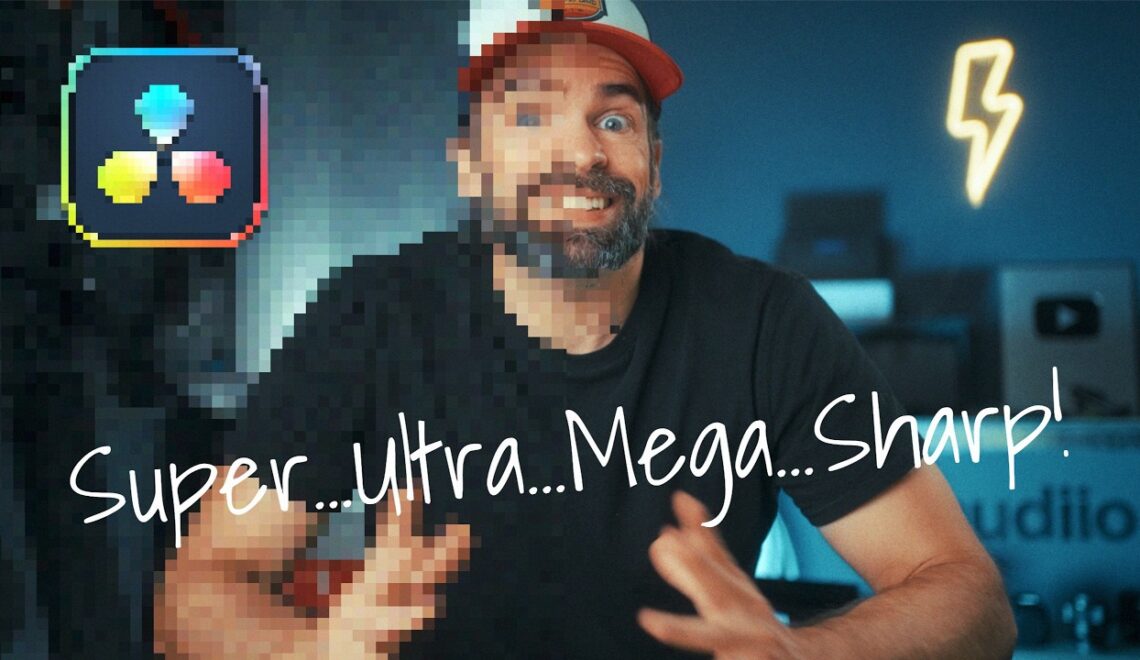 הבדל בין שיטות חידוד ב DaVinci Resolve