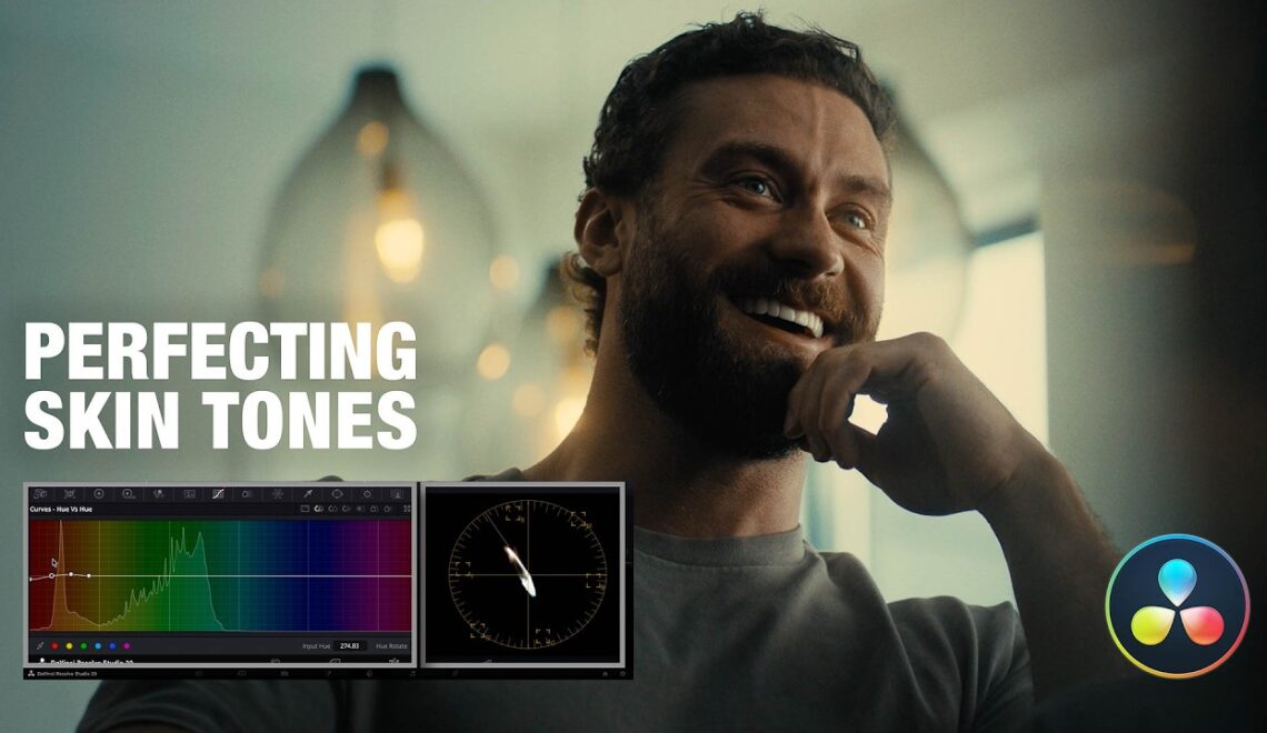 עיבוד גווני עור ב DaVinci Resolve