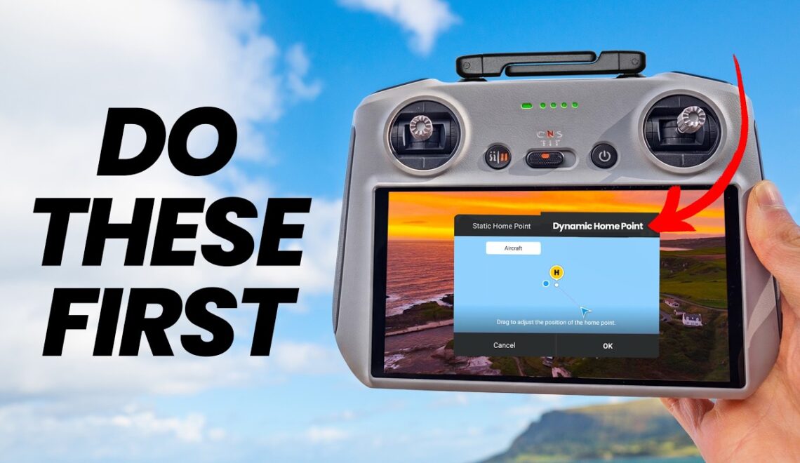 עשר הגדרות שצריך לשנות ברחפני DJI