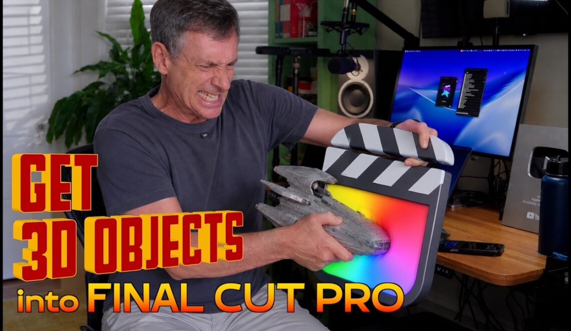 כלי להוספת קובצי תלת מימד ב FCP