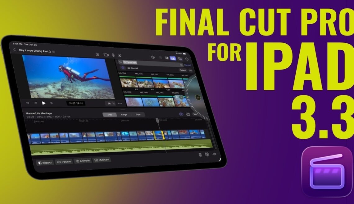 עדכון 3.3 FCP לאייפד