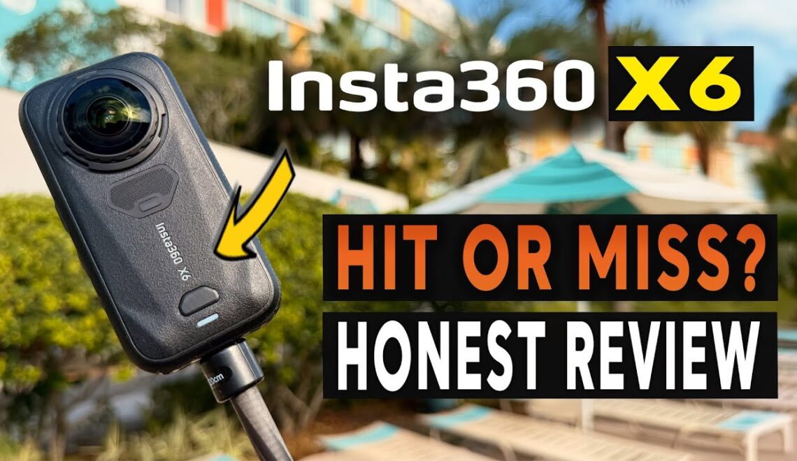 סקירה מלאה של Insta360 X6