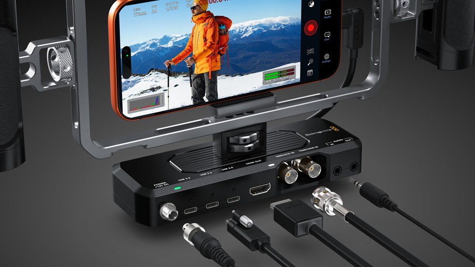 עדכון ל Blackmagic Camera App באפל